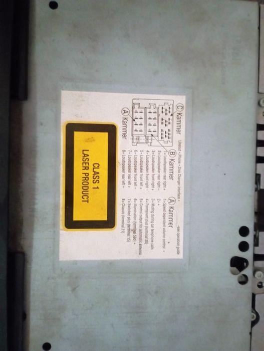 Sprzedam radio Becker Indianapolis BE 7922 z kodem odblokowania.