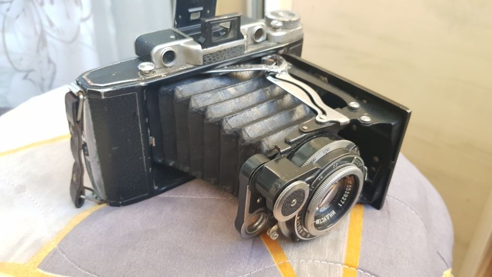 Фотоапарат  Москва 2 в рабочем состоянии