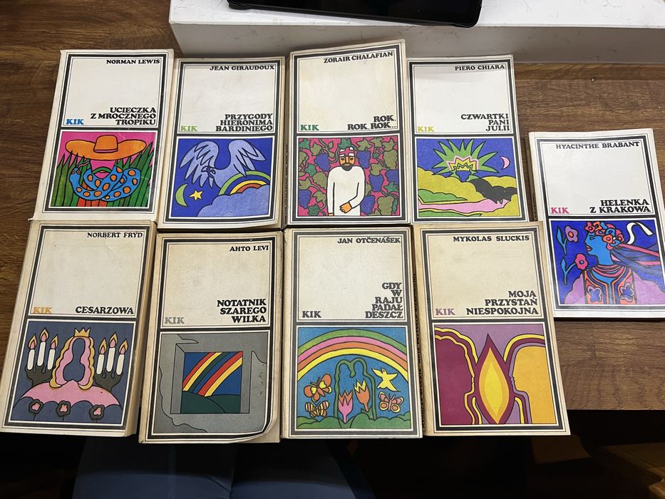 Zestaw książek KIK vintage literatura światowa