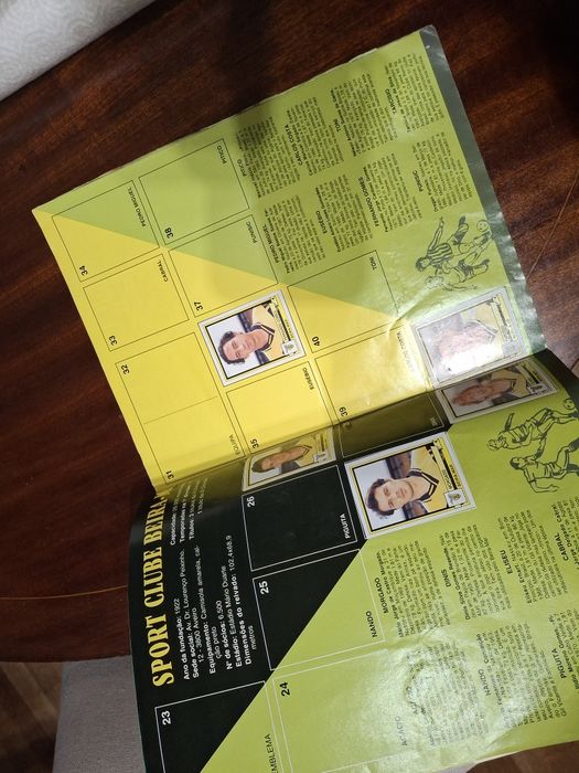 Caderneta panini futebol 94 95 com figo