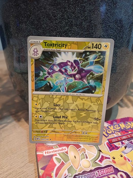 Carta Pokémon Toxtricity [Reverse Holo] #72
