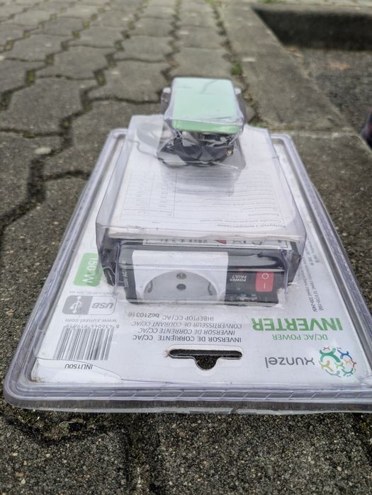 Inversor 12V para 230V (isqueiro para tomada normal)