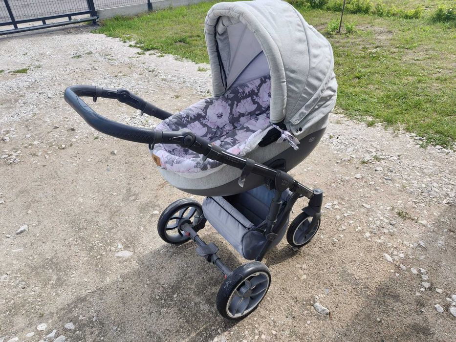 Wózek dziecięcy 3w1 Baby Merc Faster 3 Style, gondola, spacerówka, nosidełko