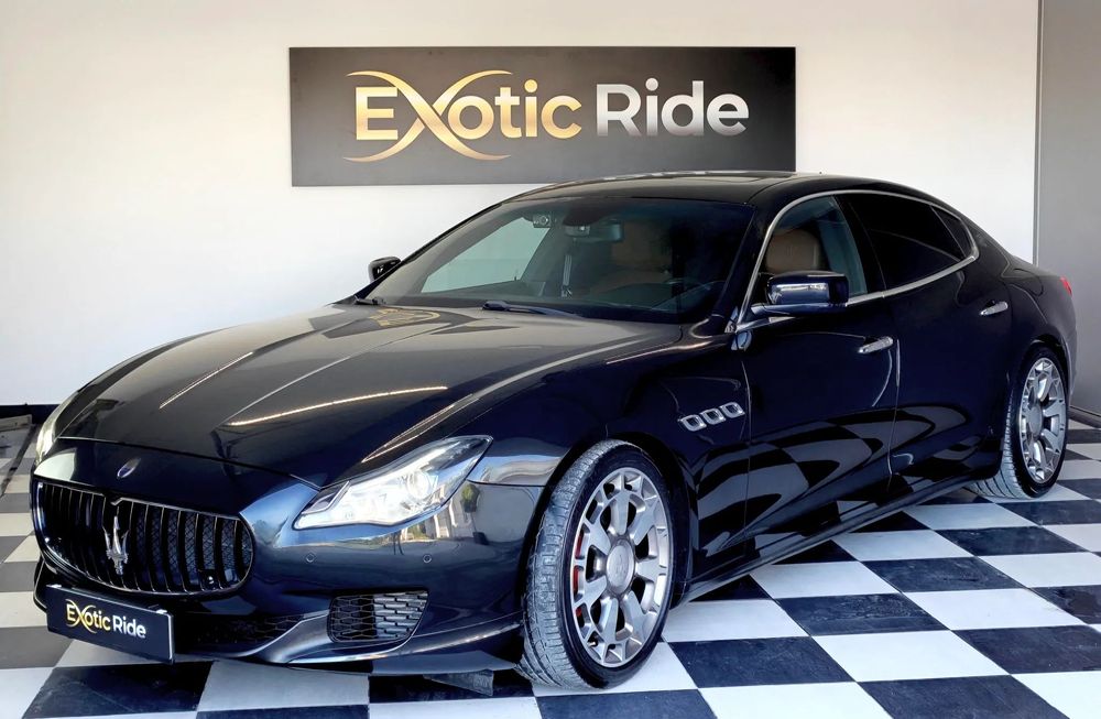 Maserati Quattroporte Bezwypadkowy, Oryginalny Lakier, 1 właściciel, serwisowany