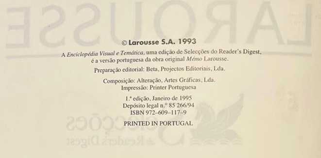 Enciclopedia Visual e Temática - Larousse