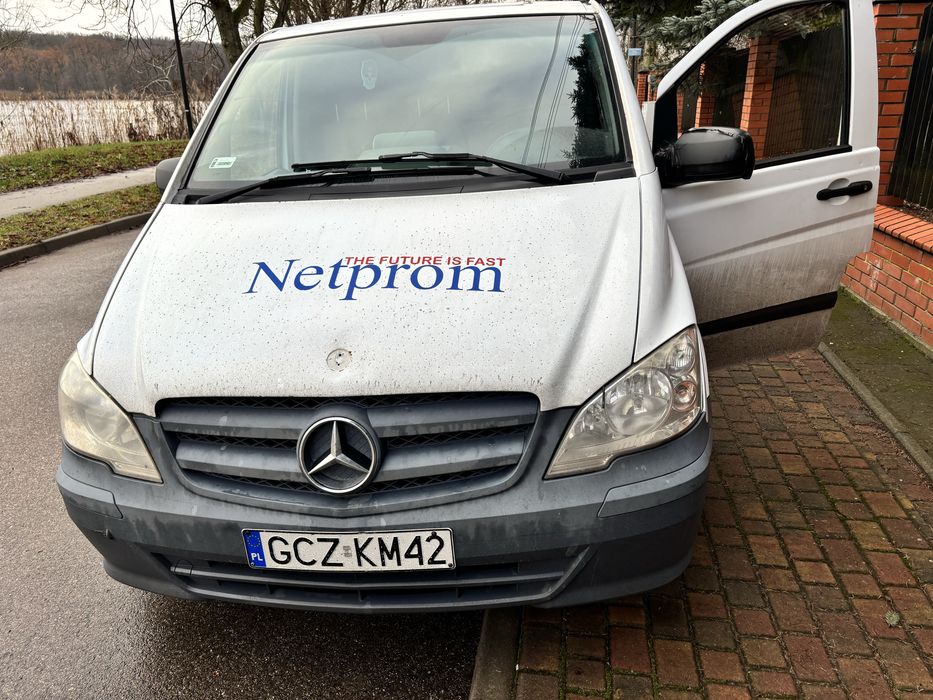 Mercedes Vito paka 3 osobowy hak