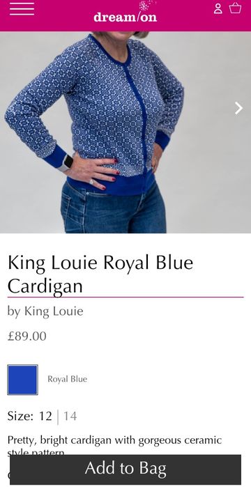 King Louis. Фірмова жіноча кофта на ґудзиках, кардиган