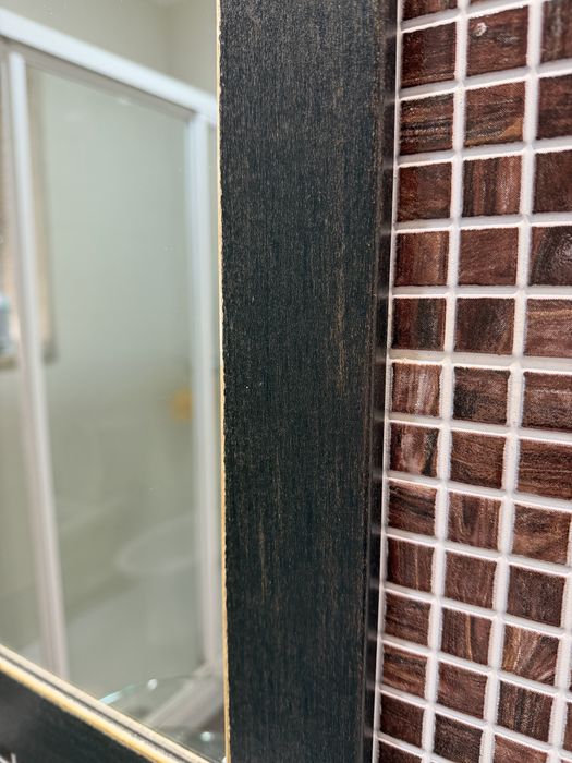 Conjunto Wc lavatório + espelho