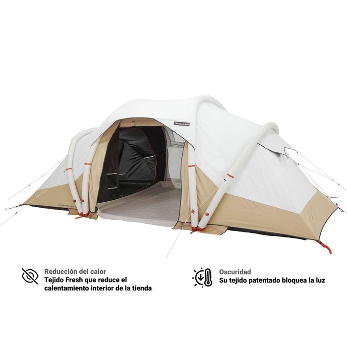 Tenda de Campismo Insuflável Air Seconds 4.2 XXL 4 Pessoas 2 Quartos