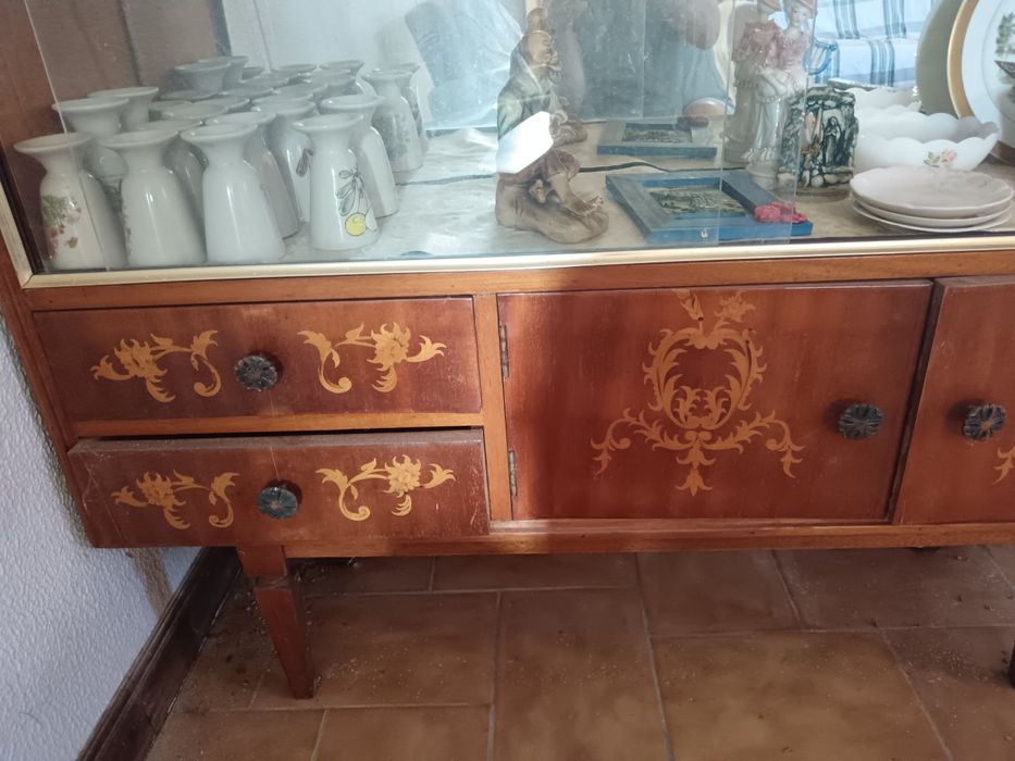 Cristaleira vintage original