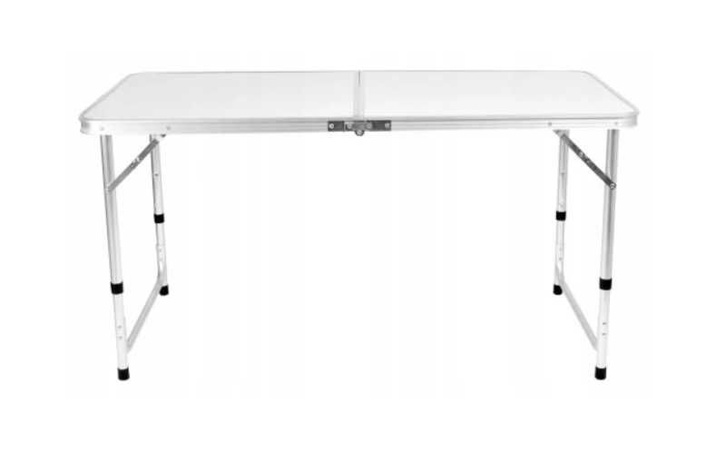 Składany STOLIK TURYSTYCZNY + 4 krzesła w zestawie, pod namiot, biwak