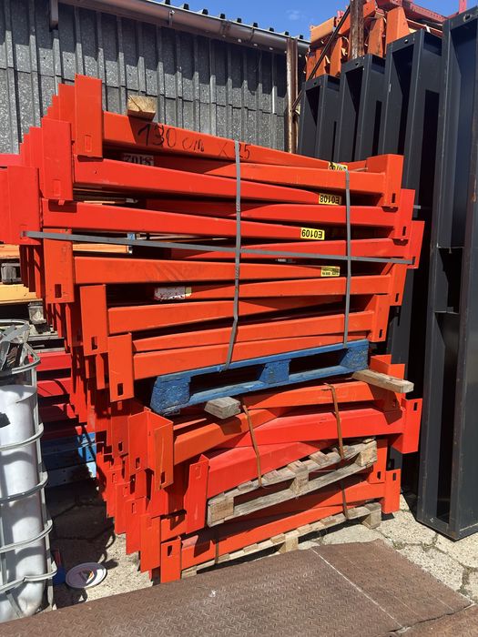 Regały wspornikowe belki ramiona trawersy 120/210cm stakapal 425-750kg