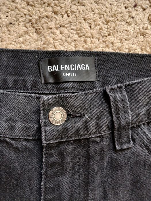Штаны джинсы balenciaga клёш flared jeans