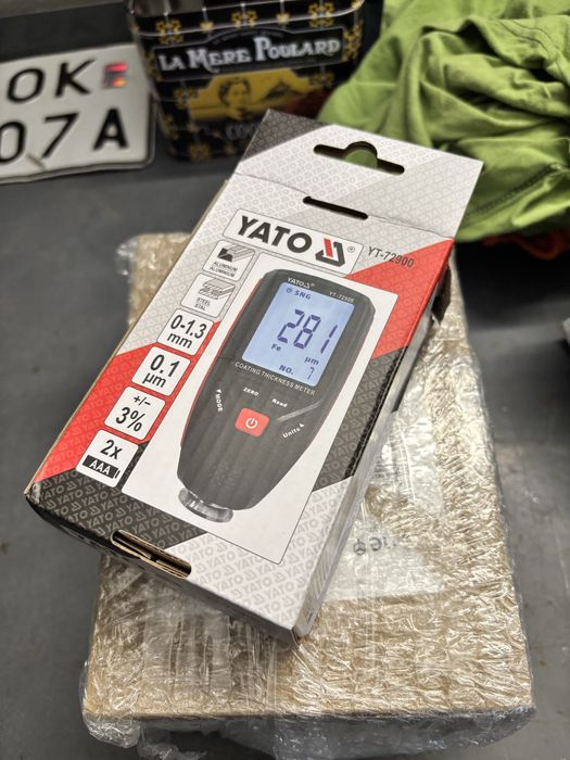 Yato miernik grubości lakieru YT-72900 Nowy