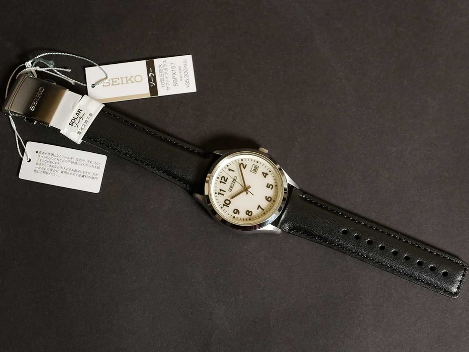 Seiko SBPX157 Solar сапфір, Lum на весь циферблат, Made in Japan