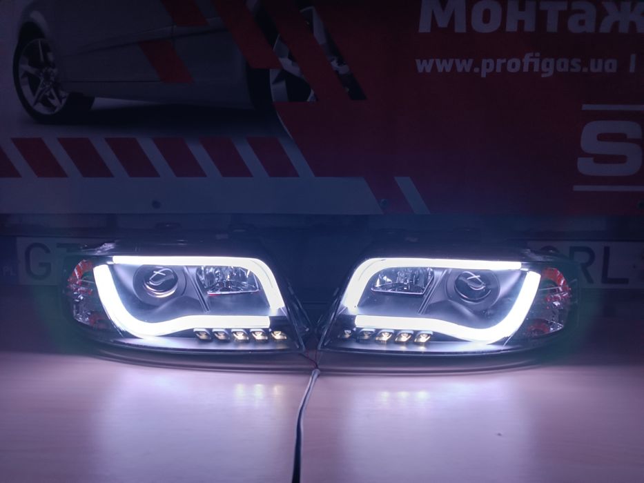 Передние тюнинг фары audi a6 c5 рестайл sonar