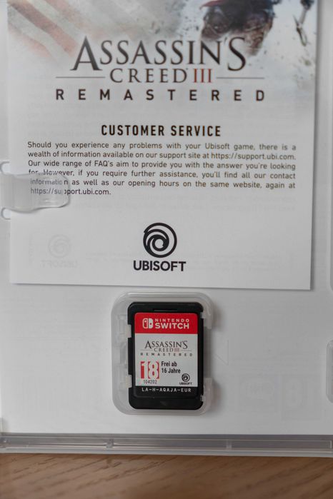Gra Assassins Creed 3 Remastered | Nintendo Switch / Switch 2