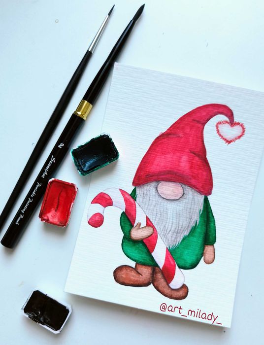 Малюю листівки аквареллю