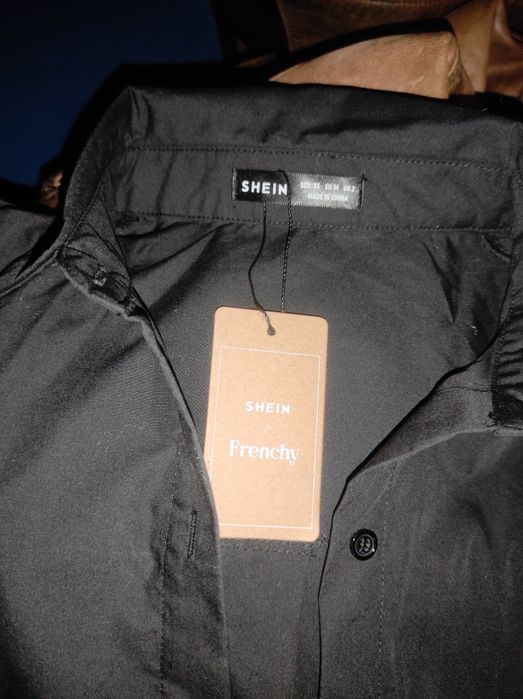 Camisa preta para homem
