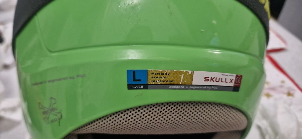 Kask POC Skull X r. L + gogle Uvex