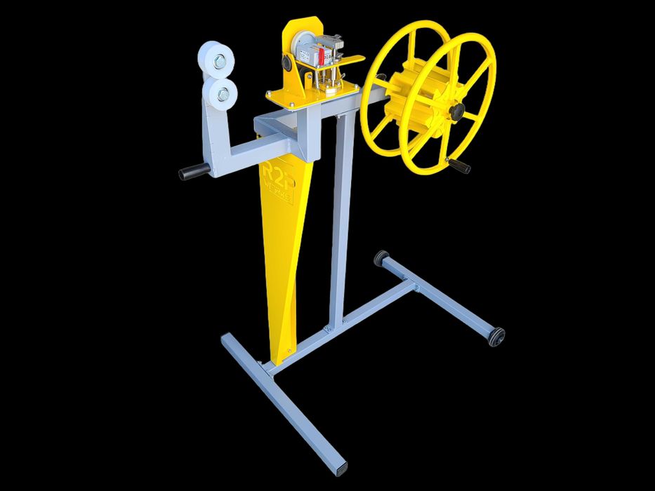 Krążkarka do nawijania kabli lin przewodów, Nawijarka z licznikiem