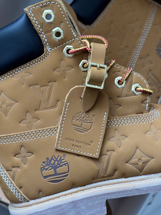 Черевики Timberlands x Louis Vuitton Зимові