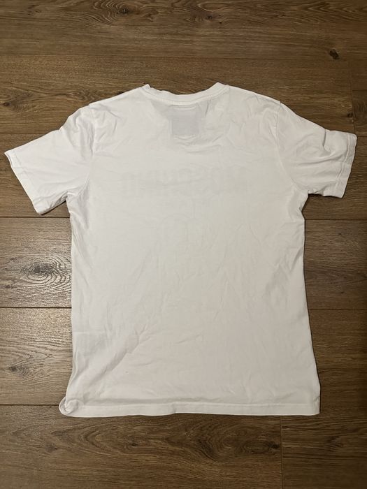 футболка moschino printed organic cotton t-shirt