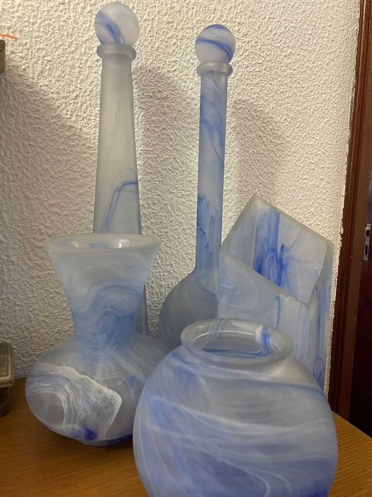 Conjunto loiça decorativa - 5 peças