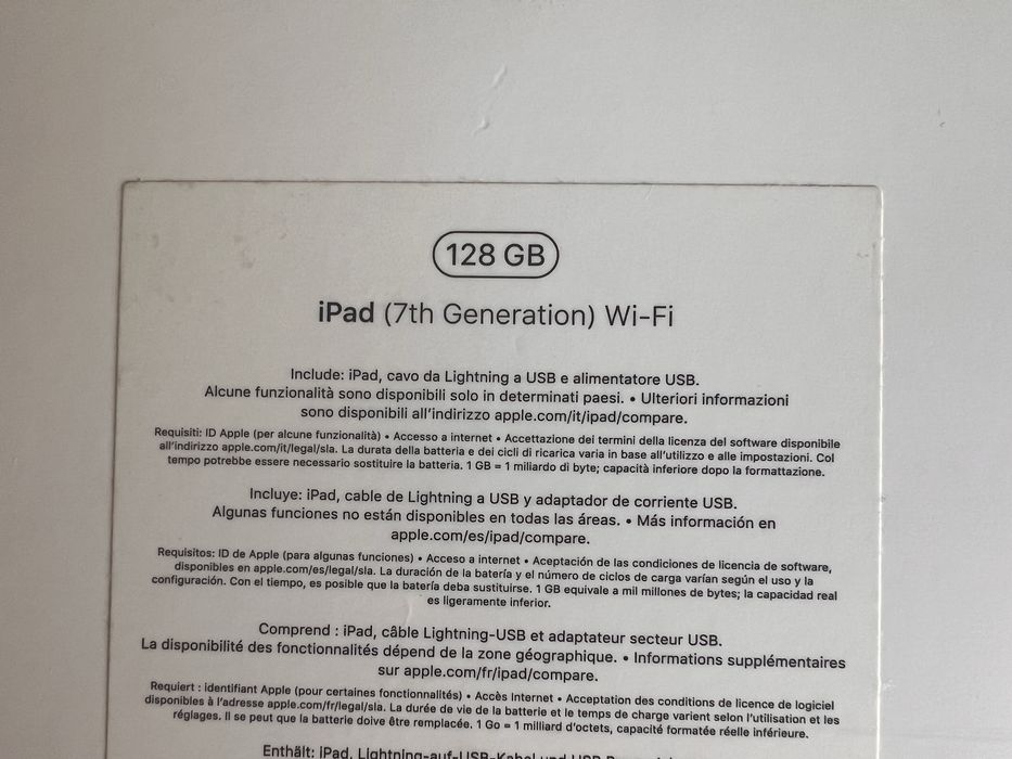 iPad 7 gen 128 gb com teclado, pencil e acessórios