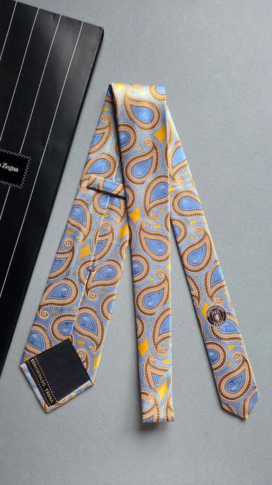 Krawat jedwabny Ermenegildo Zegna