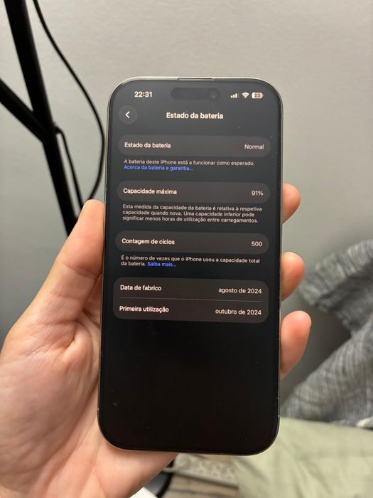 iPhone 16 Pro 128GB c/garantia 10/2027