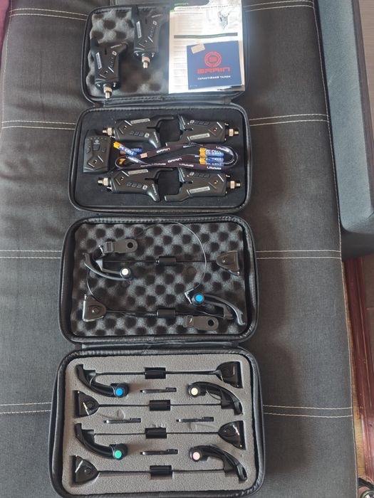 Сигналізатори та свінгери для риболовлі 6+1 комплект