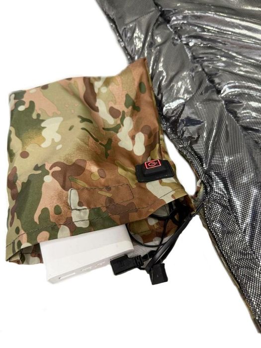 Ковдра 150х195 см із підігрівом від Power Bank тепла армійське покрива