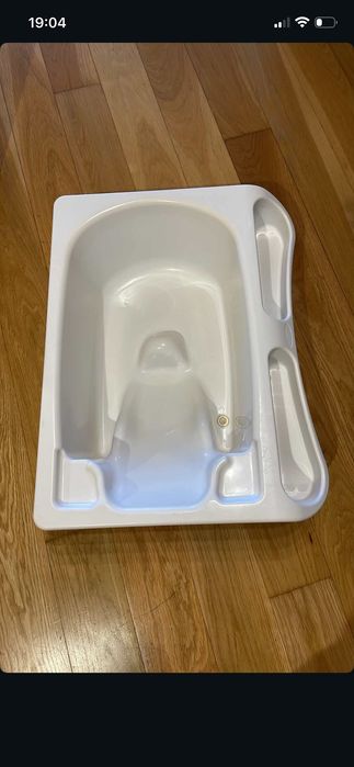Banheira para bebe com trocador