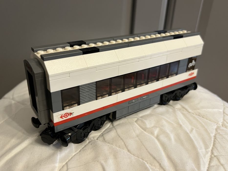 Lego City kolejka, pociąg SAM wagon środkowy 60051