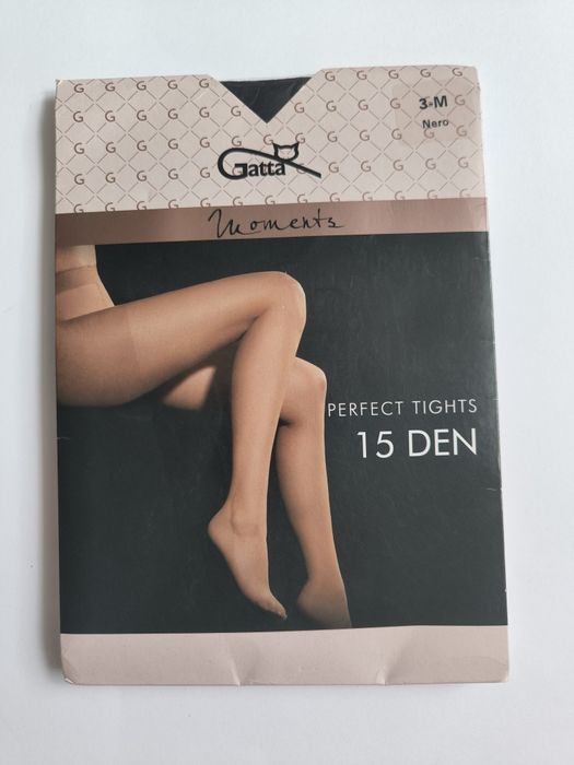 Rajstopy Gatta 15-Den 3-M czarne