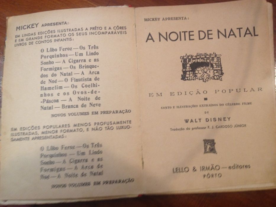 W. Disney - A noite de Natal