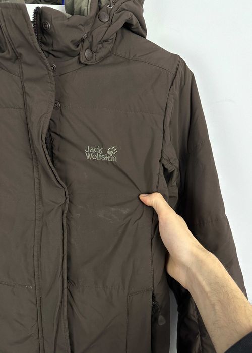 Kurtka zimowa JACK WOLFSKIN damska parka puchowa Stormlock S