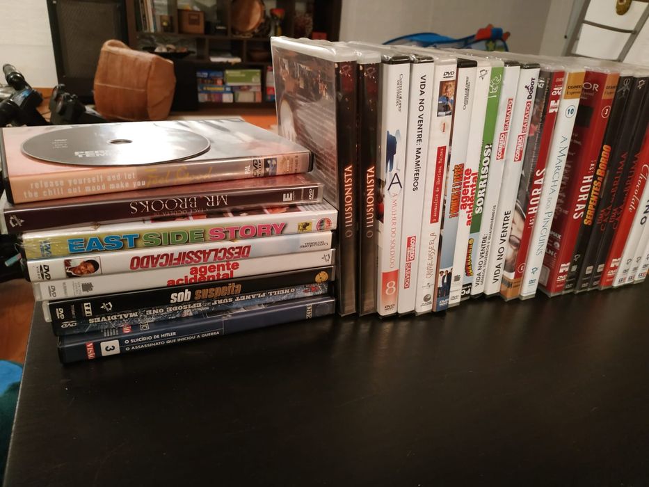 31 DVD de filmes novos e selados