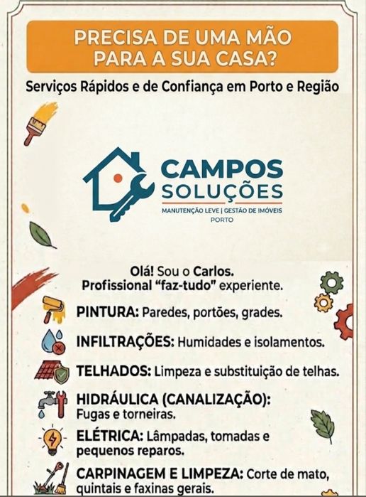 Pintura instalações e consertos