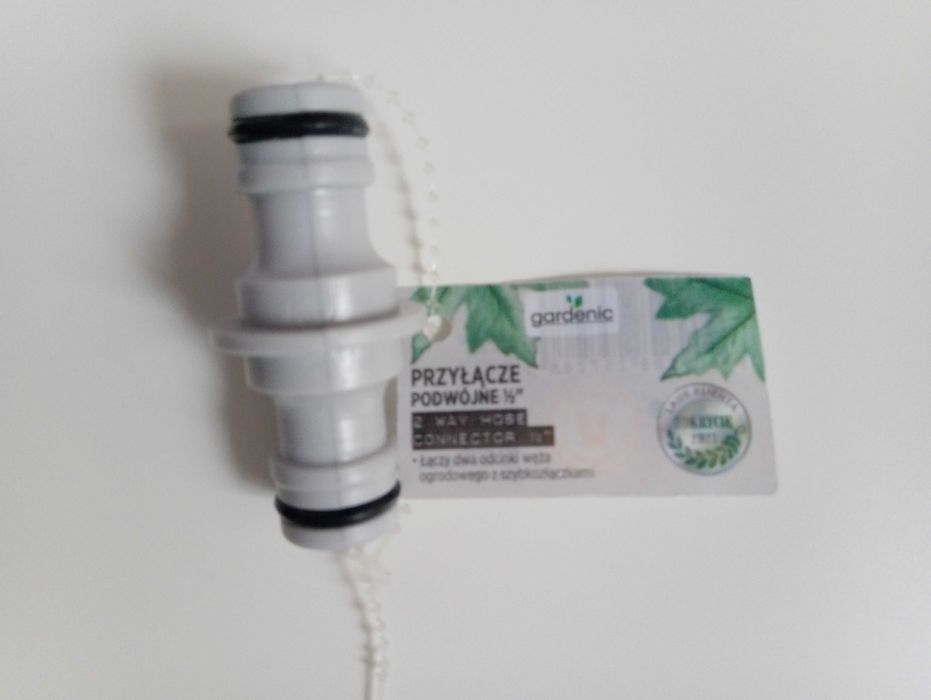 14x przyłącze 7x podwójne 7x potrójne do węża ogrodowego 1/2" gardenic