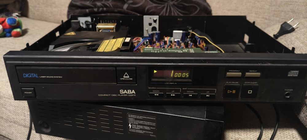 SABA CDP 11 compact disc player z wada