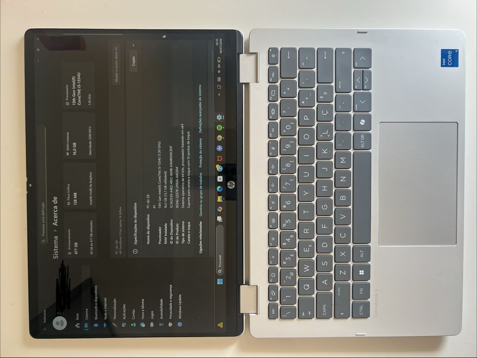 HP omnibook 5 flip laptop 14 512gb 16RAM