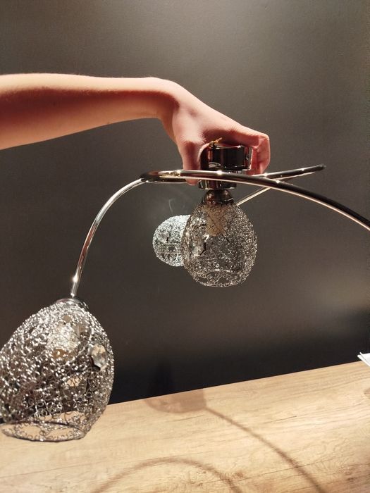 Żyrandol lampa sufitowa z żarówkami