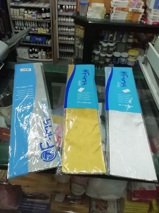 Papel crepe Fama, novo