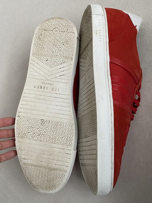 Ted Baker buty męskie 45 czerwone skóra naturalna