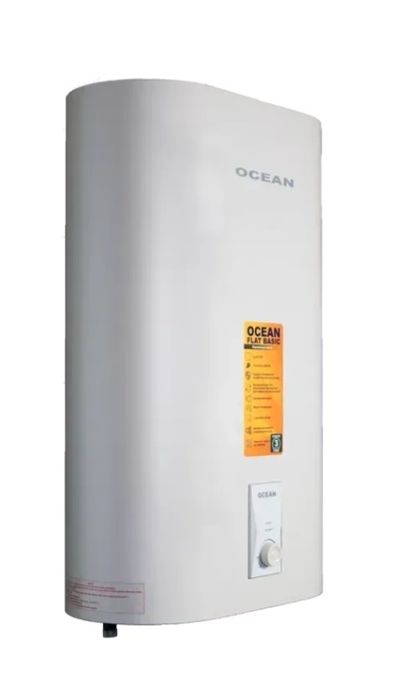 Сухой тен . ПЛОСКИЕ бойлера Ocean. На  50-80- 100 литров. Монтаж