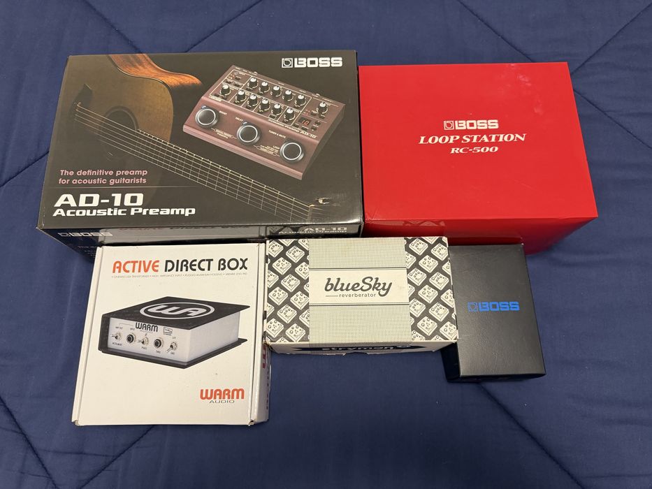 Pedalboard Completa , Acustico