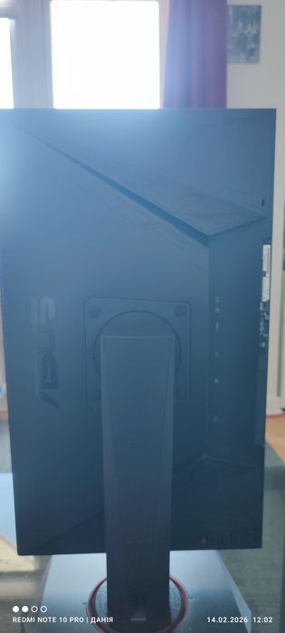 монітор ASUS
Модель: ASUS MG248Q
Дата виробництва: April 2017
Основ