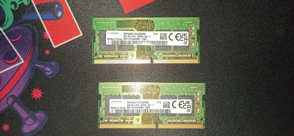 Продам оперативну пам'ять Samsung 16гб